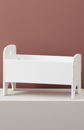 Детского игрушечная кровать для кукол KID`S CONCEPT белого цвета по цене 6220 руб., арт. 1000433 | Фото 2 Детского игрушечная кровать для кукол KID`S CONCEPT белого цвета, арт. 1000433 | Фото 2