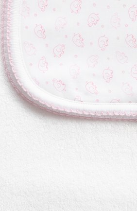 Детского комплект из полотенца и рукавицы KISSY KISSY розового цвета по цене 4720 руб., арт. 48609 | Фото 5 Детского комплект из полотенца и рукавицы KISSY KISSY розового цвета, арт. 48609 | Фото 5 (Материал: Текстиль, Хлопок)