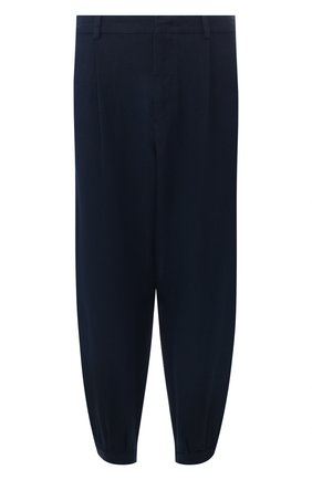 Мужской льняные брюки GIORGIO ARMANI темно-синего цвета по цене 69950 руб., арт. 0SGPP0AW/T00PI | Фото 1 Мужской льняные брюки GIORGIO ARMANI темно-синего цвета, арт. 0SGPP0AW/T00PI | Фото 1