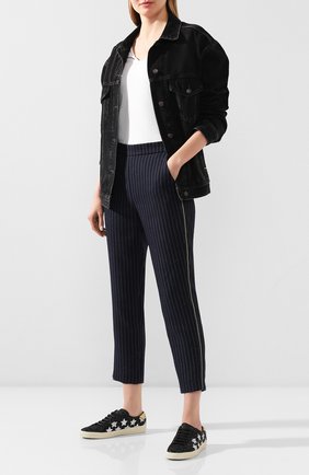 Женские брюки из вискозы ZADIG&VOLTAIRE черного цвета по цене 21750 руб., арт. SJCE0108F | Фото 2 Женские брюки из вискозы ZADIG&VOLTAIRE черного цвета, арт. SJCE0108F | Фото 2