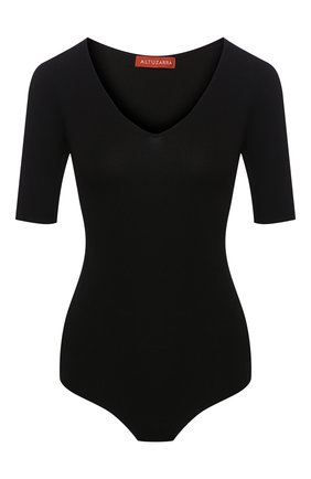 Женское боди ALTUZARRA черного цвета по цене 39300 руб., арт. 120-8405-KYS980 | Фото 1 Женское боди ALTUZARRA черного цвета, арт. 120-8405-KYS980 | Фото 1