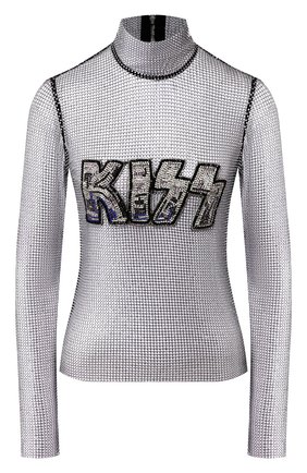 Женская топ PHILIPP PLEIN серебряного цвета по цене 294450 руб., арт. P20C WRK0191 PTE003N | Фото 1 Женская топ PHILIPP PLEIN серебряного цвета, арт. P20C WRK0191 PTE003N | Фото 1
