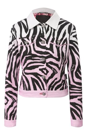 Женская джинсовая куртка PHILIPP PLEIN белого цвета по цене 90600 руб., арт. P20C WDB0381 PDE004N | Фото 1 Женская джинсовая куртка PHILIPP PLEIN белого цвета, арт. P20C WDB0381 PDE004N | Фото 1