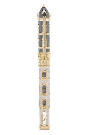 Мужского перьевая ручка на подставке S.T. DUPONT бесцветного цвета, арт. 241610 | Фото 2 (Драгоценные камни: Без драгоценных камней)