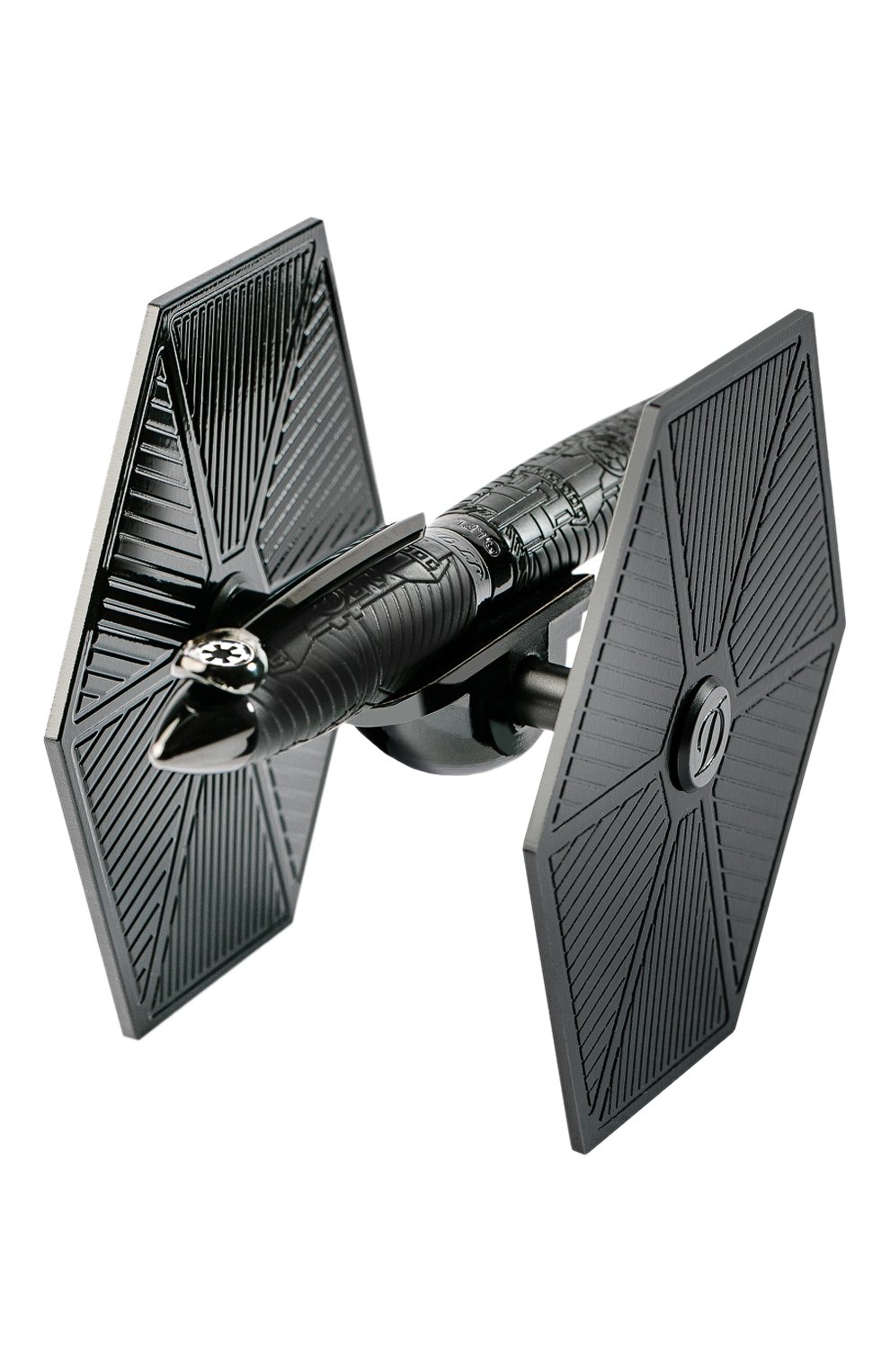 Мужского перьевая ручка "tie fighter" на подставке S.T. DUPONT бесцветного цвета, арт. 251683 | Фото 1