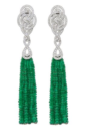 Женские серьги GARRARD белого золота цвета по цене 3602400 руб., арт. 2012033 | Фото 1 Женские серьги GARRARD белого золота цвета, арт. 2012033 | Фото 1