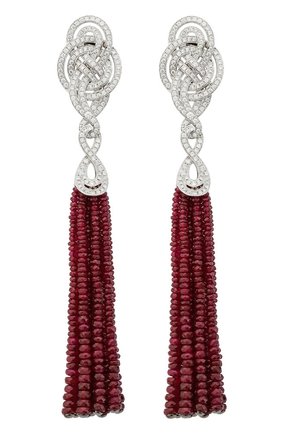 Женские серьги GARRARD бесцветного цвета по цене 3412800 руб., арт. 2012035 | Фото 1 Женские серьги GARRARD бесцветного цвета, арт. 2012035 | Фото 1 (Материал сплава: Белое золото; Драгоценные камни: Бриллианты)