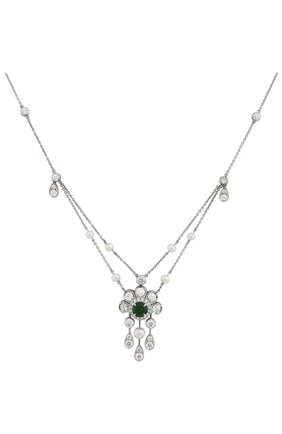 Женские колье GARRARD белого золота цвета по цене 5040200 руб., арт. 2012829 | Фото 1 Женские колье GARRARD белого золота цвета, арт. 2012829 | Фото 1