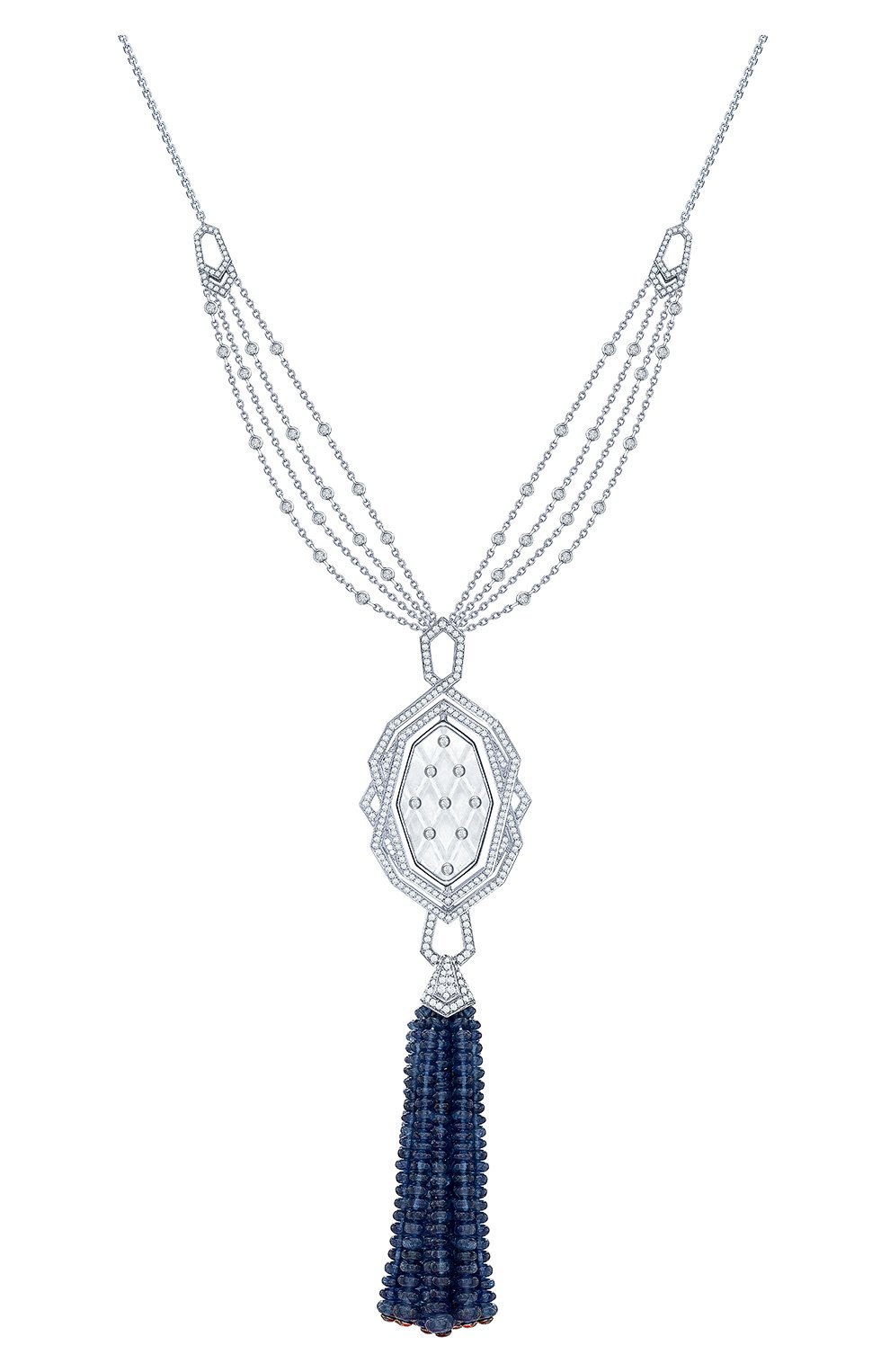 Женские колье GARRARD белого золота цвета, арт. 2014734 | Фото 1