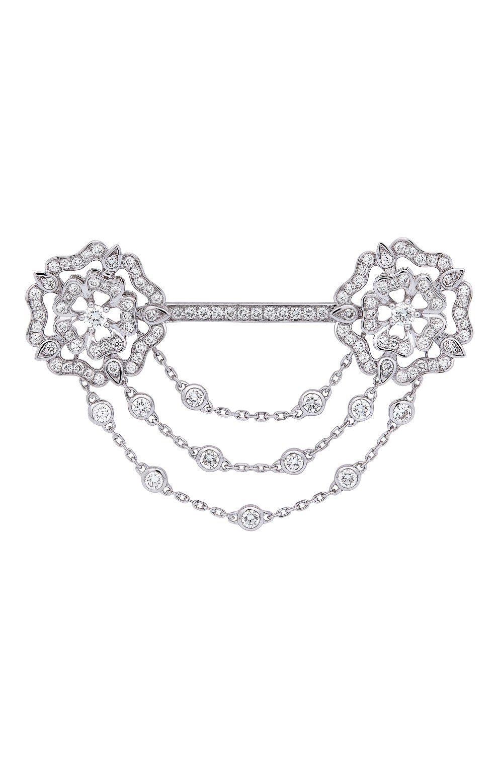 Женские брошь GARRARD белого золота цвета, арт. 2015385 | Фото 1