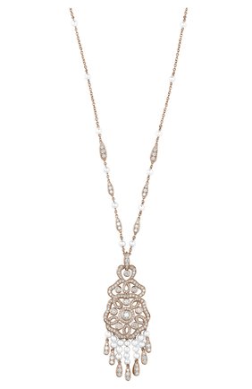Женские колье GARRARD бесцветного цвета по цене 5400000 руб., арт. 2015492 | Фото 1 Женские колье GARRARD бесцветного цвета, арт. 2015492 | Фото 1 (Драгоценные камни: Бриллианты; Материал сплава: Розовое золото)