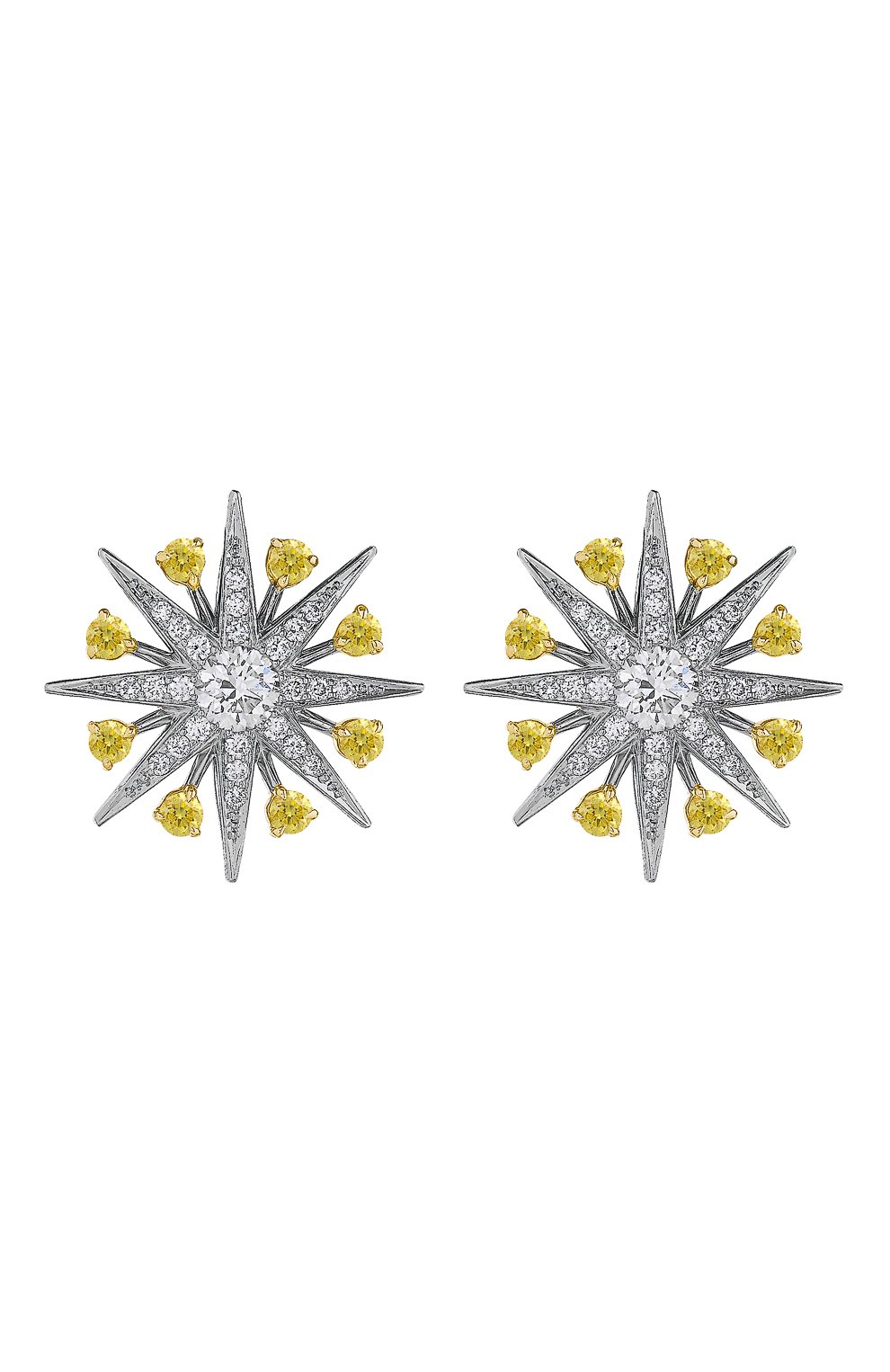 Женские серьги GARRARD белого золота цвета, арт. 2016273 | Фото 1