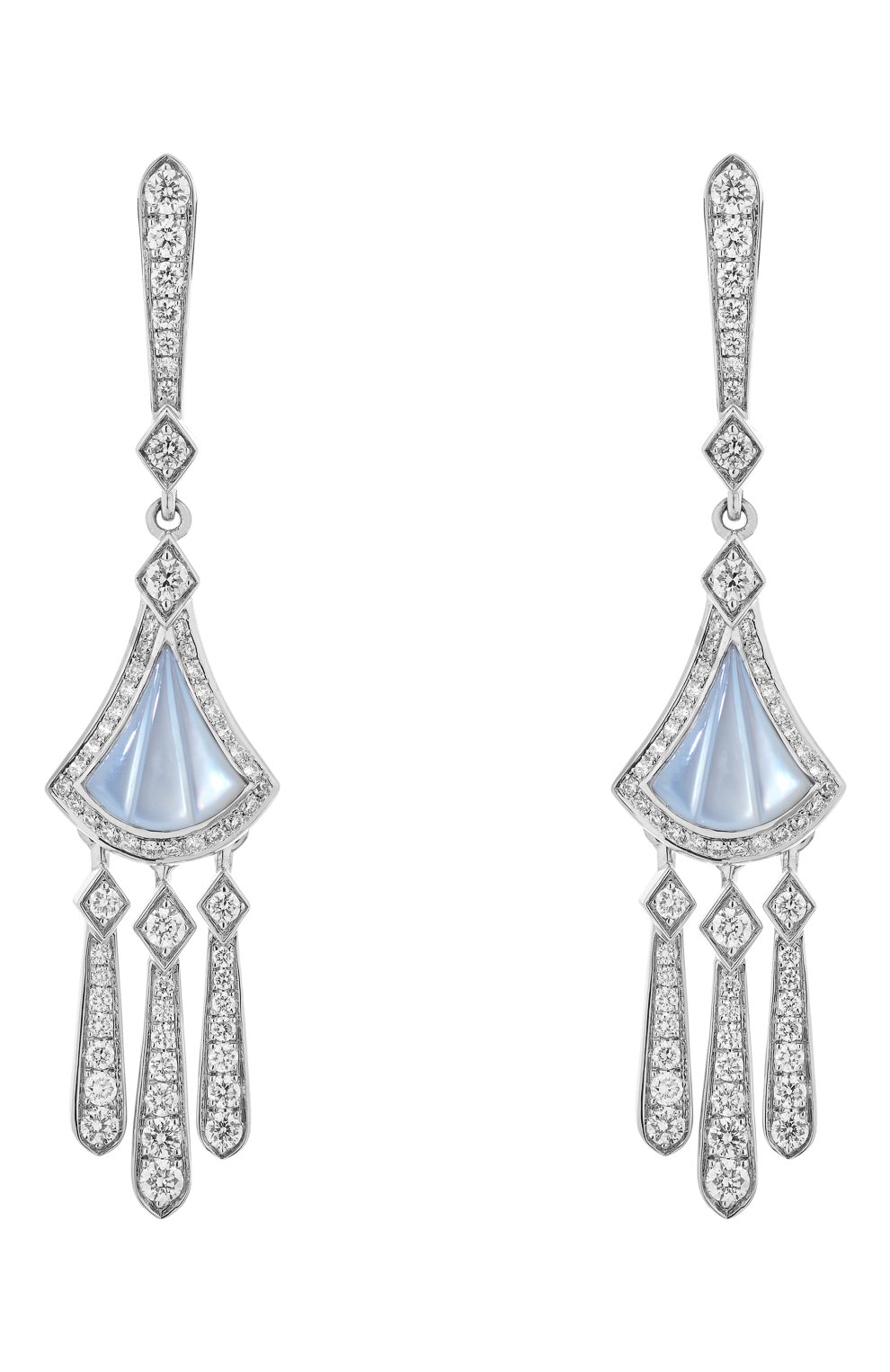 Женские серьги GARRARD белого золота цвета, арт. 2016534 | Фото 1