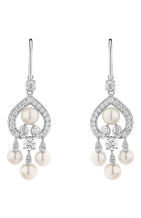 Женские серьги GARRARD белого золота цвета по цене 1137600 руб., арт. 2016555 | Фото 1 Женские серьги GARRARD белого золота цвета, арт. 2016555 | Фото 1