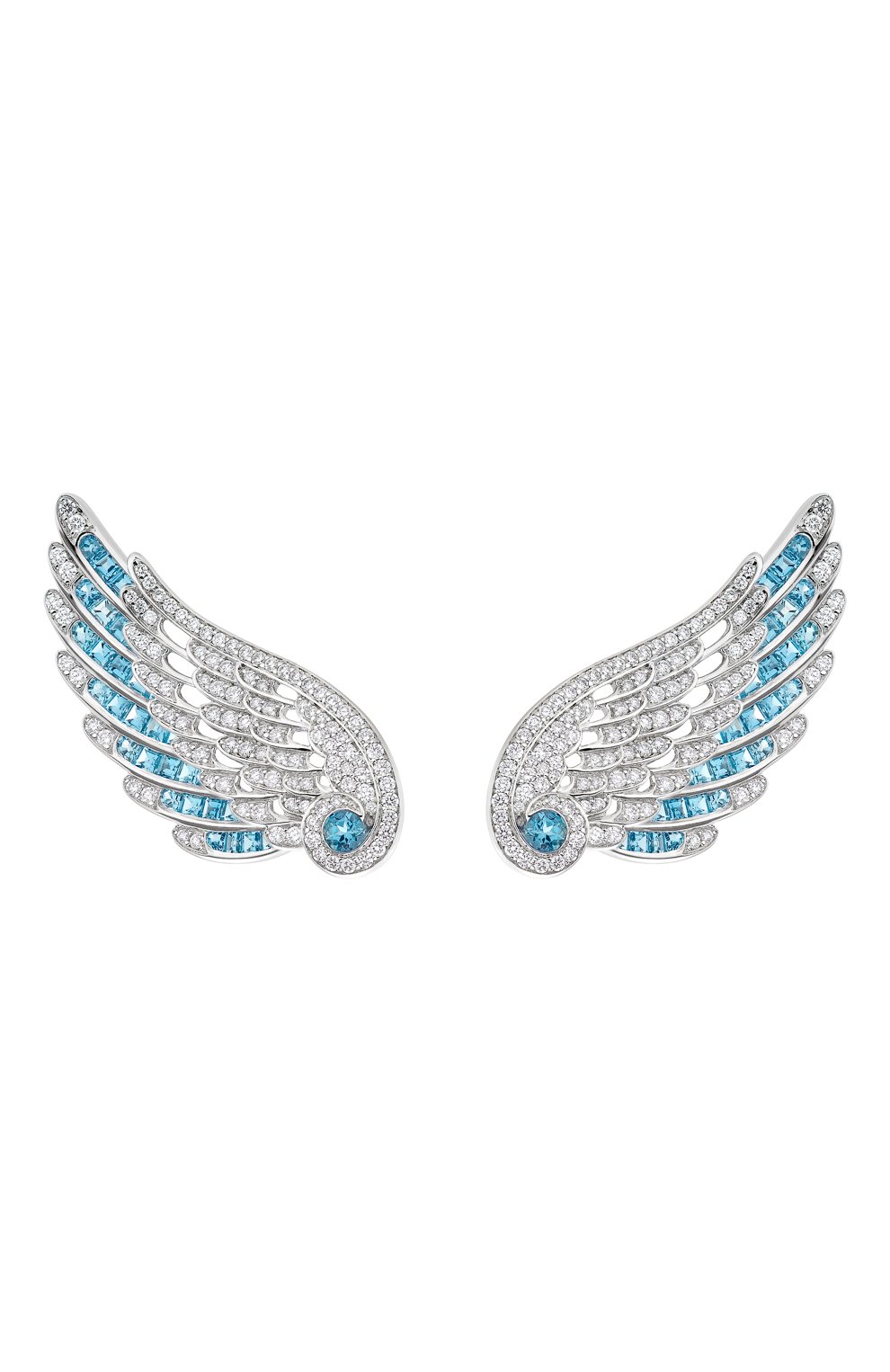 Женские серьги GARRARD белого золота цвета, арт. 2016578 | Фото 1