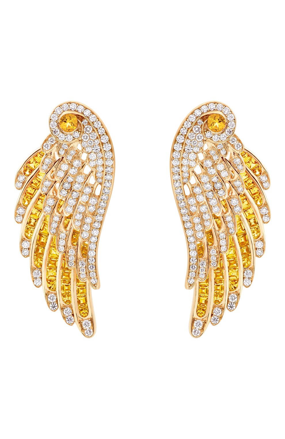 Женские серьги GARRARD желтого золота цвета, арт. 2016645 | Фото 1