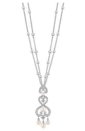 Женские колье GARRARD белого золота цвета по цене 1896000 руб., арт. 2016736 | Фото 1 Женские колье GARRARD белого золота цвета, арт. 2016736 | Фото 1