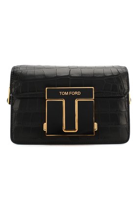 Женская сумка из кожи аллигатора TOM FORD черного цвета по цене 1030000 руб., арт. L1261E-EAL001/AMIS | Фото 1 Женская сумка из кожи аллигатора TOM FORD черного цвета, арт. L1261E-EAL001/AMIS | Фото 1