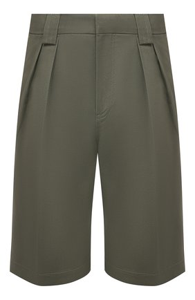Мужские хлопковые шорты JACQUEMUS хаки цвета по цене 27150 руб., арт. 205PA07/02570 | Фото 1 Мужские хлопковые шорты JACQUEMUS хаки цвета, арт. 205PA07/02570 | Фото 1
