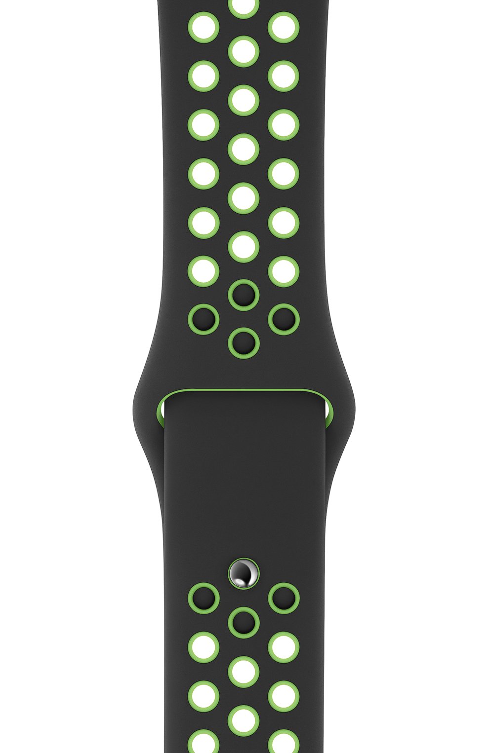 Ремешок для apple watch 40mm nike sport band (regular) APPLE черного цвета по цене 0 руб., арт. MXQW2ZM/A | Фото 2 Ремешок для apple watch 40mm nike sport band (regular) APPLE черного цвета, арт. MXQW2ZM/A | Фото 2 (Кросс-КТ: Деактивировано)
