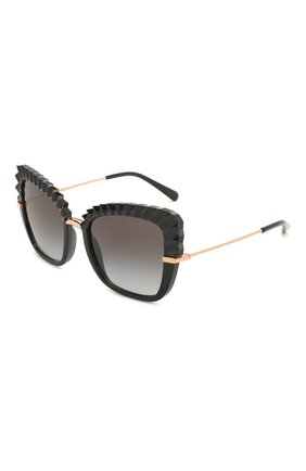 Мужские солнцезащитные очки DOLCE & GABBANA черного цвета по цене 22450 руб., арт. 6131-501/8G | Фото 1 Мужские солнцезащитные очки DOLCE & GABBANA черного цвета, арт. 6131-501/8G | Фото 1