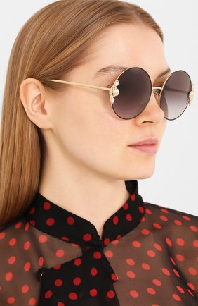 Мужские солнцезащитные очки DOLCE & GABBANA черного цвета по цене 26650 руб., арт. 2252H-13348G | Фото 2 Мужские солнцезащитные очки DOLCE & GABBANA черного цвета, арт. 2252H-13348G | Фото 2