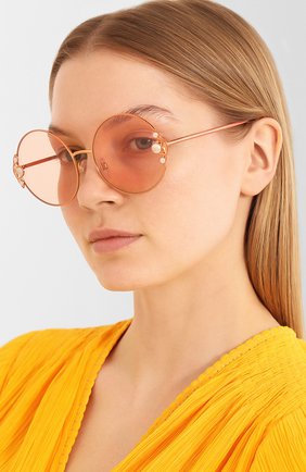 Мужские солнцезащитные очки DOLCE & GABBANA розового цвета по цене 26650 руб., арт. 2252H-134278 | Фото 2 Мужские солнцезащитные очки DOLCE & GABBANA розового цвета, арт. 2252H-134278 | Фото 2