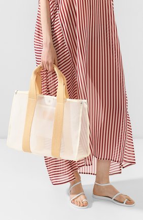 Женская сумка-шопер BONFANTI оранжевого цвета по цене 9950 руб., арт. 315101/BEIGE WITH 0RANGE | Фото 2 Женская сумка-шопер BONFANTI оранжевого цвета, арт. 315101/BEIGE WITH 0RANGE | Фото 2