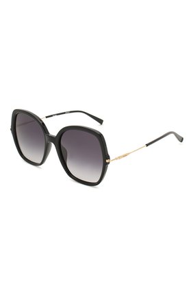 Женские солнцезащитные очки MAX MARA черного цвета по цене 16200 руб., арт. CLASSYVIII/G 807 | Фото 1 Женские солнцезащитные очки MAX MARA черного цвета, арт. CLASSYVIII/G 807 | Фото 1