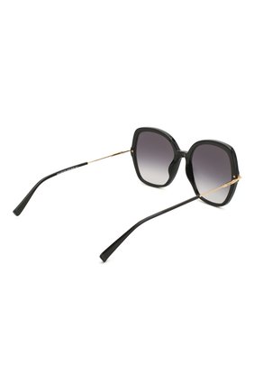 Женские солнцезащитные очки MAX MARA черного цвета по цене 16200 руб., арт. CLASSYVIII/G 807 | Фото 4 Женские солнцезащитные очки MAX MARA черного цвета, арт. CLASSYVIII/G 807 | Фото 4