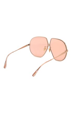 Женские солнцезащитные очки TOM FORD розового цвета по цене 21790 руб., арт. TF785 33E | Фото 4 Женские солнцезащитные очки TOM FORD розового цвета, арт. TF785 33E | Фото 4