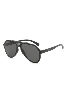Мужские солнцезащитные очки DOLCE & GABBANA черного цвета по цене 14800 руб., арт. 6128-252587 | Фото 1 Мужские солнцезащитные очки DOLCE & GABBANA черного цвета, арт. 6128-252587 | Фото 1