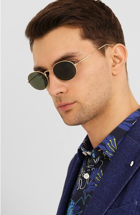 Женские солнцезащитные очки RAY-BAN золотого цвета по цене 11700 руб., арт. 3547-919631 | Фото 3 Женские солнцезащитные очки RAY-BAN золотого цвета, арт. 3547-919631 | Фото 3