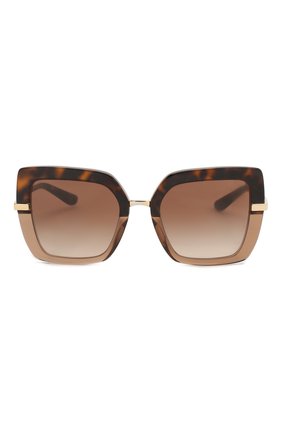 Женские солнцезащитные очки DOLCE & GABBANA коричневого цвета по цене 19300 руб., арт. 4373-325613 | Фото 3 Женские солнцезащитные очки DOLCE & GABBANA коричневого цвета, арт. 4373-325613 | Фото 3