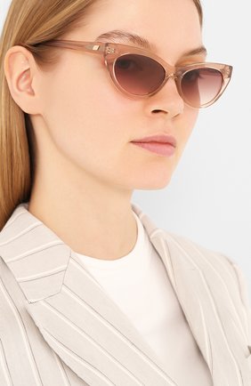 Женские солнцезащитные очки LE SPECS коричневого цвета по цене 13650 руб., арт. BUNNY H0P/1926342 | Фото 2 Женские солнцезащитные очки LE SPECS коричневого цвета, арт. BUNNY H0P/1926342 | Фото 2