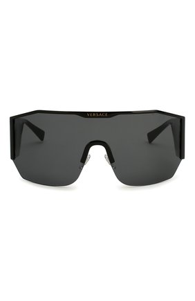 Женские солнцезащитные очки VERSACE черного цвета по цене 20500 руб., арт. 2220-100987 | Фото 3 Женские солнцезащитные очки VERSACE черного цвета, арт. 2220-100987 | Фото 3