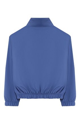 Детская двусторонняя ветровка LORO PIANA голубого цвета по цене 89950 руб., арт. FAG1828 | Фото 2 Детская двусторонняя ветровка LORO PIANA голубого цвета, арт. FAG1828 | Фото 2