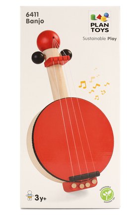 Детского игрушка банджо PLAN TOYS разноцветного цвета по цене 2380 руб., арт. 6411 | Фото 1 Детского игрушка банджо PLAN TOYS разноцветного цвета, арт. 6411 | Фото 1