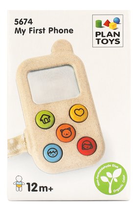Детского игрушка телефон PLAN TOYS разноцветного цвета, арт. 5674 | Фото 1