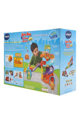 Детского игрушка парковочная башня VTECH разноцветного цвета по цене 5860 руб., арт. 80-152766 | Фото 2 Детского игрушка парковочная башня VTECH разноцветного цвета, арт. 80-152766 | Фото 2
