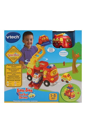 Детского игрушка большая пожарная машина VTECH разноцветного цвета по цене 3100 руб., арт. 80-151326 | Фото 1 Детского игрушка большая пожарная машина VTECH разноцветного цвета, арт. 80-151326 | Фото 1