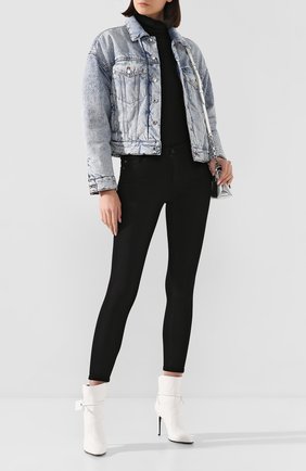 Женская джинсовая куртка DENIM X ALEXANDER WANG голубого цвета по цене 49950 руб., арт. 4DC1202639 | Фото 2 Женская джинсовая куртка DENIM X ALEXANDER WANG голубого цвета, арт. 4DC1202639 | Фото 2
