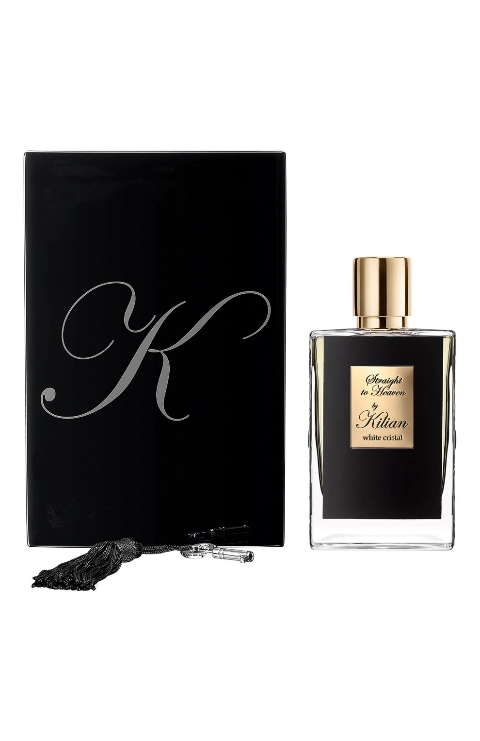 Мужской парфюмерная вода straight to heaven white cristal с клатчем KILIAN бесцветного цвета, арт. 3700550218784 | Фото 1 (Ограничения доставки: flammable)