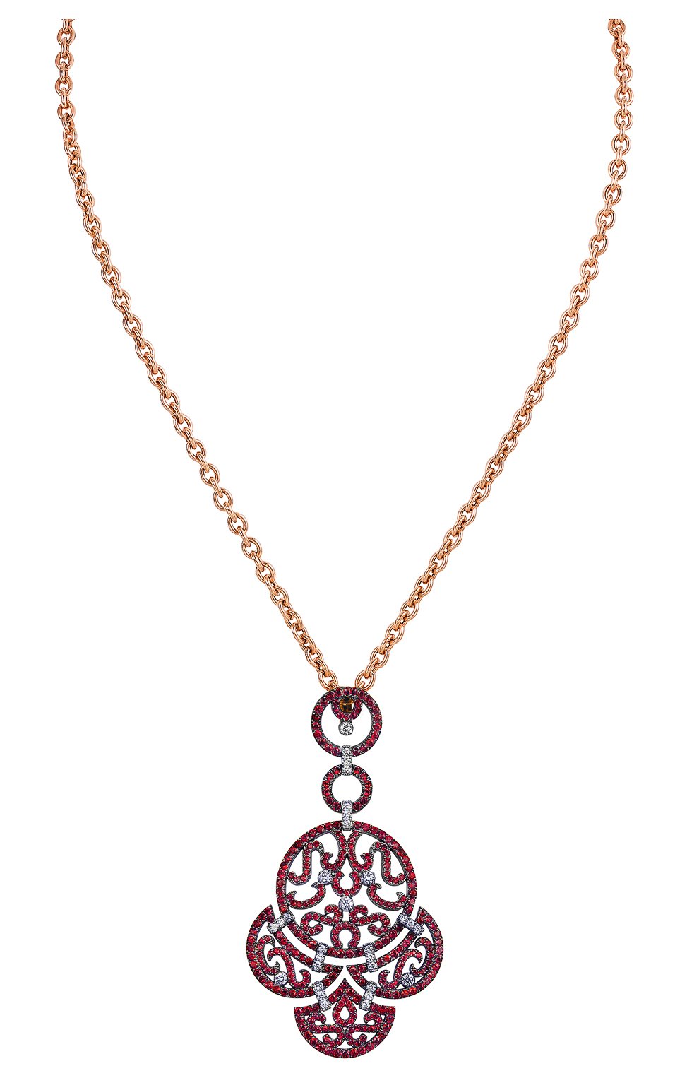 Женские кулон JACOB & CO розового золота цвета, арт. 91226235 | Фото 1