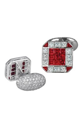 Женские запонки JACOB & CO белого золота цвета по цене 1350900 руб., арт. 91328909 | Фото 1 Женские запонки JACOB & CO белого золота цвета, арт. 91328909 | Фото 1