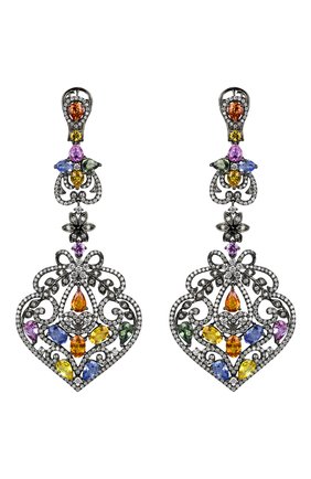 Женские серьги JACOB & CO черненого белого золота цвета по цене 2599100 руб., арт. 91430981 | Фото 1 Женские серьги JACOB & CO черненого белого золота цвета, арт. 91430981 | Фото 1