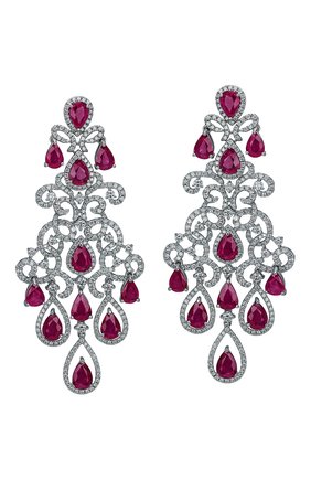 Женские серьги JACOB & CO белого золота цвета по цене 4040850 руб., арт. 91636891 | Фото 1 Женские серьги JACOB & CO белого золота цвета, арт. 91636891 | Фото 1