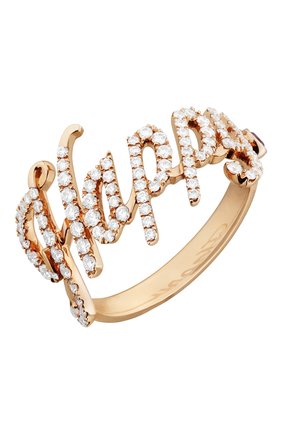 Женские кольцо JACOB & CO бесцветного цвета, арт. 91739496 | Фото 1 (Материал сплава: Розовое золото; Драгоценные камни: Бриллианты)