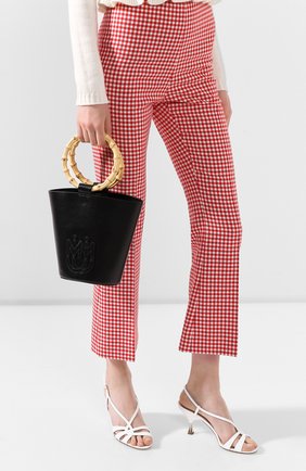 Женская сумка bucket MIU MIU черного цвета по цене 110000 руб., арт. 5BE058-2C94-F0002-BOO | Фото 2 Женская сумка bucket MIU MIU черного цвета, арт. 5BE058-2C94-F0002-BOO | Фото 2