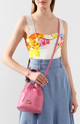 Женская сумка millennials DOLCE & GABBANA розового цвета по цене 75650 руб., арт. BB6844/AX495 | Фото 2 Женская сумка millennials DOLCE & GABBANA розового цвета, арт. BB6844/AX495 | Фото 2